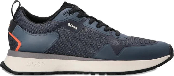 Mesh-Panelled Sneakers