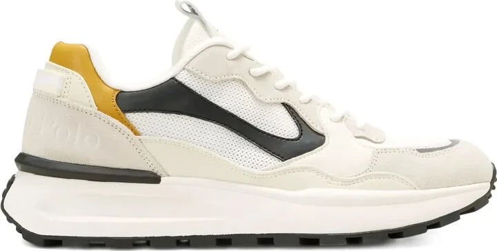 Mesh-Panelled Sneakers