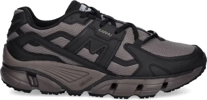 Mesh-Panelled Sneakers