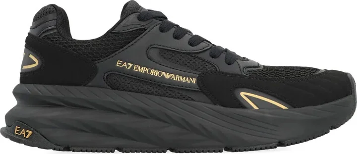 Mesh Panelled Sneakers