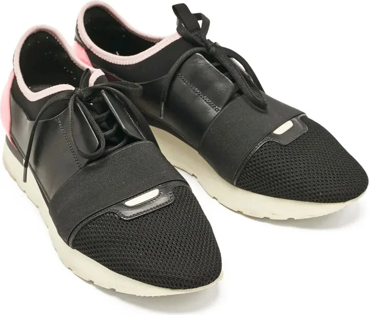 Mesh Panelled Trainers - Image 2