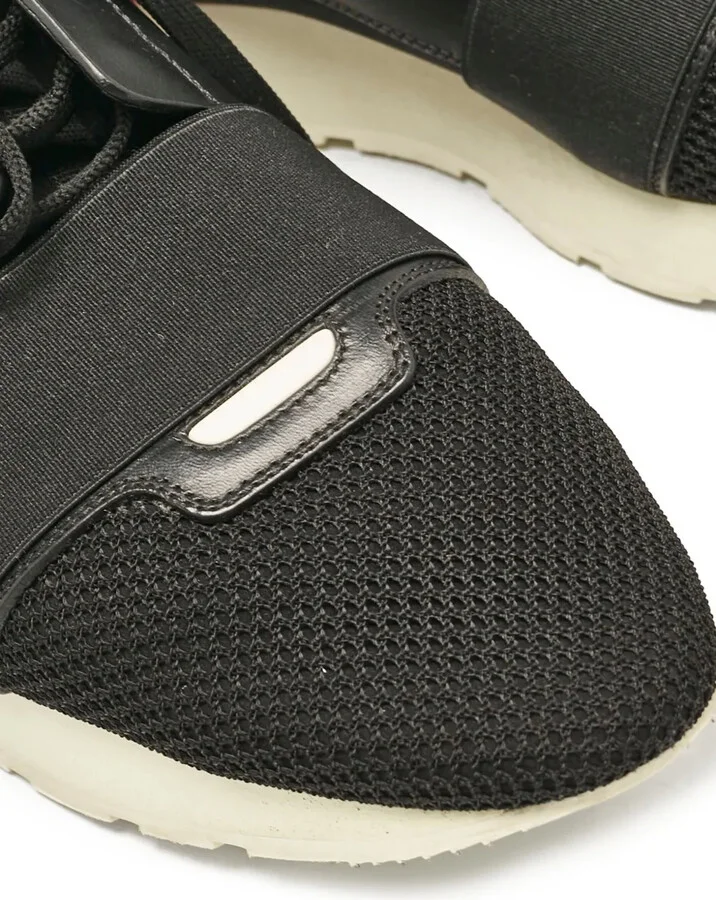 Mesh Panelled Trainers - Image 5