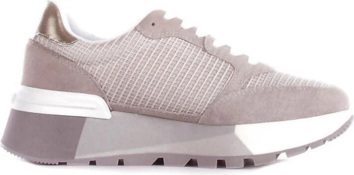 Mesh Platform Sneakers