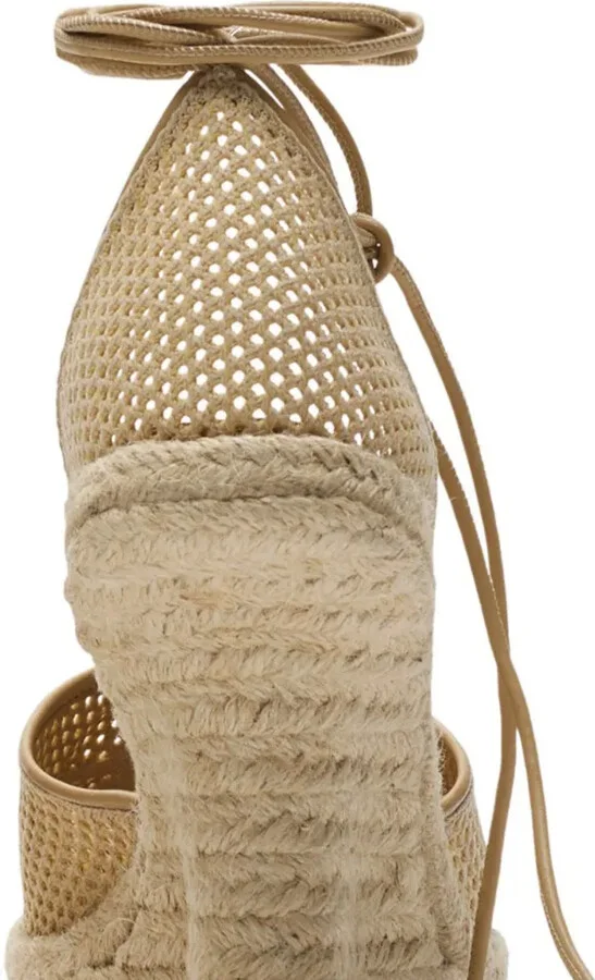 Mesh Plunge Espadrilles - Image 2