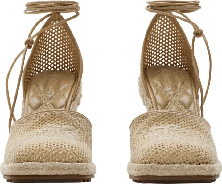 Mesh Plunge Espadrilles - Image 3