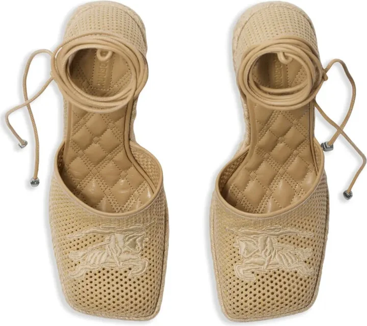 Mesh Plunge Espadrilles - Image 4