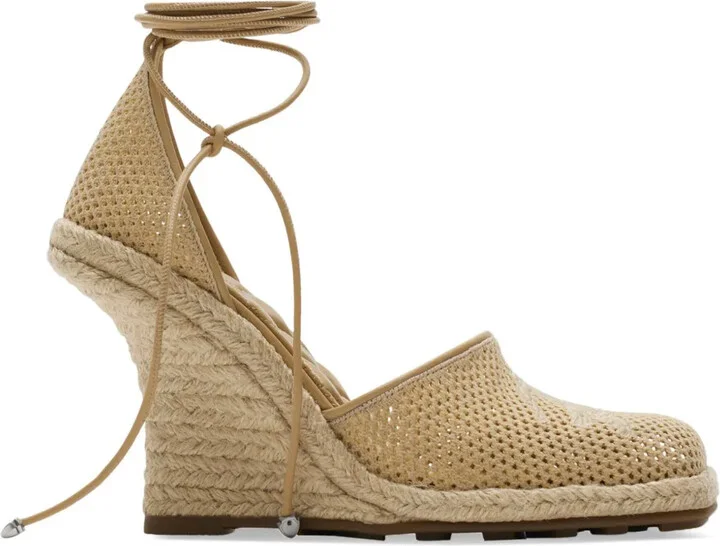 Mesh Plunge Espadrilles