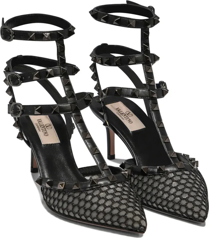 Mesh Rockstud pumps - Image 2
