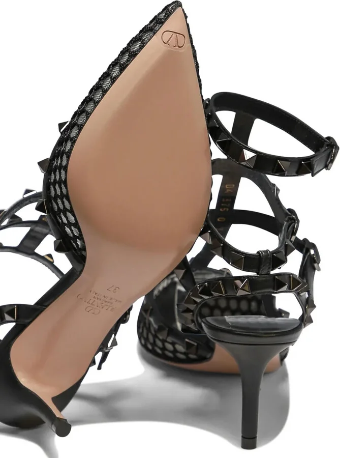 Mesh Rockstud pumps - Image 5