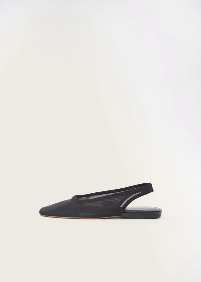 Mesh Slingback Ballet