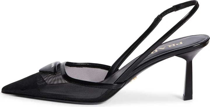 Mesh Slingback Pump - Image 3