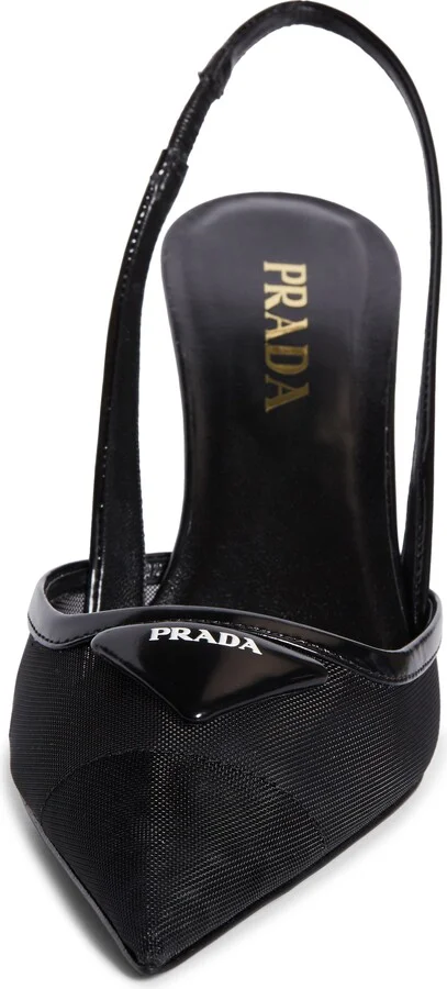 Mesh Slingback Pump - Image 4