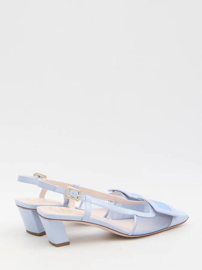 Mesh Slingback Pumps - Image 3