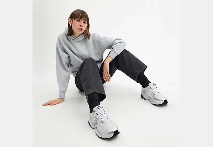 Mesh Sneaker With Tea Rose - Image 6