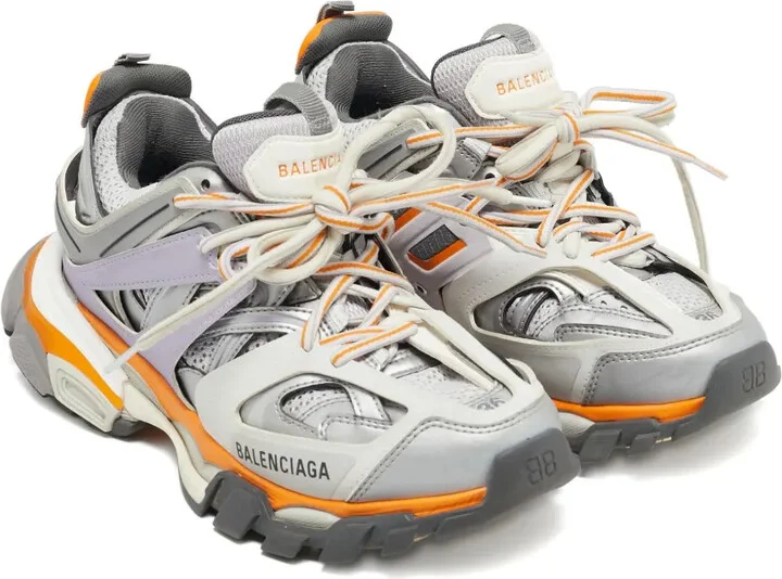 Mesh Track-Sole Sneakers - Image 2