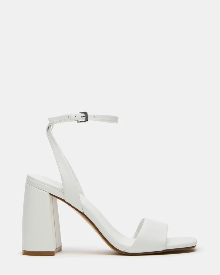 Messa White Leather