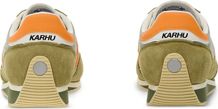 Mestari Control mesh-panel suede sneakers - Image 3