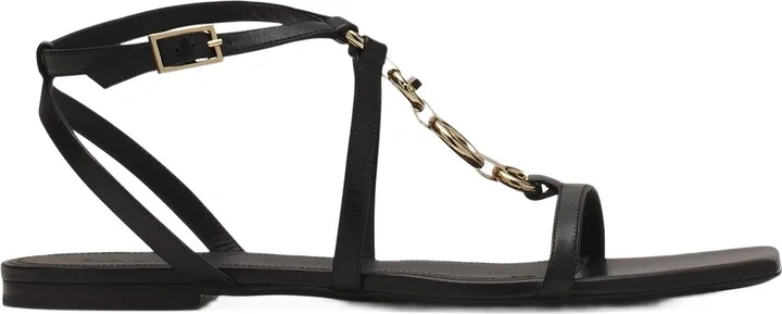 Mesure Flat Leather Sandals