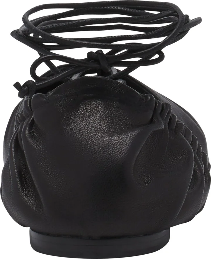 Mesure Lace-Up Leather Ballerina - Image 3