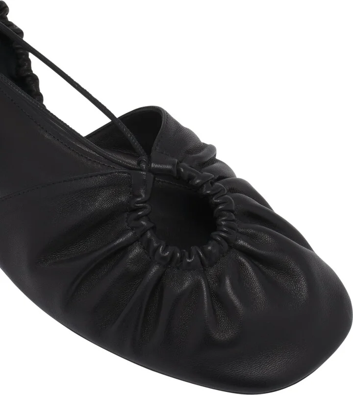 Mesure Lace-Up Leather Ballerina - Image 5