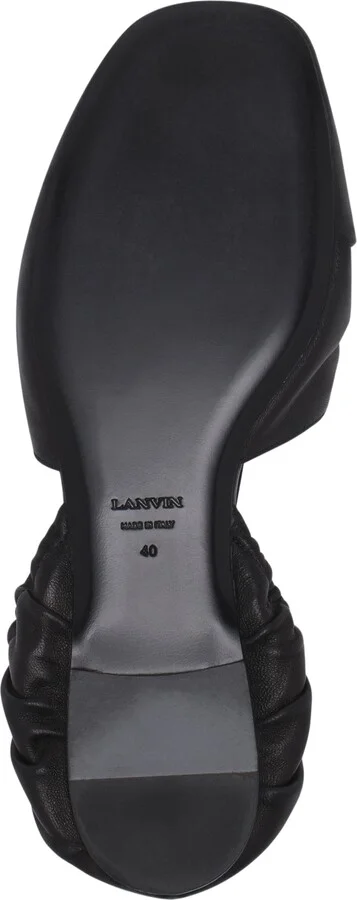 Mesure Lace-Up Leather Ballerina - Image 6