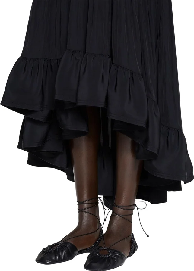 Mesure Lace-Up Leather Ballerina - Image 8