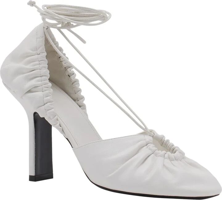 Mesure Lace-Up Leather Pumps - Image 2