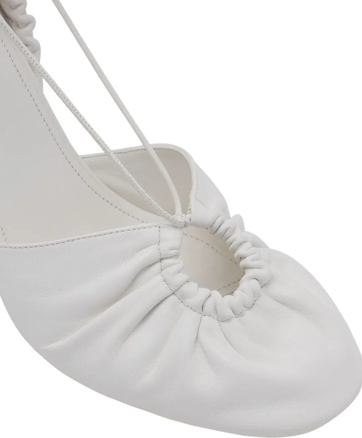 Mesure Lace-Up Leather Pumps - Image 5