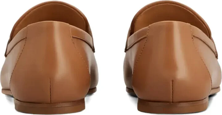 Metal-Bar Leather Loafers - Image 3