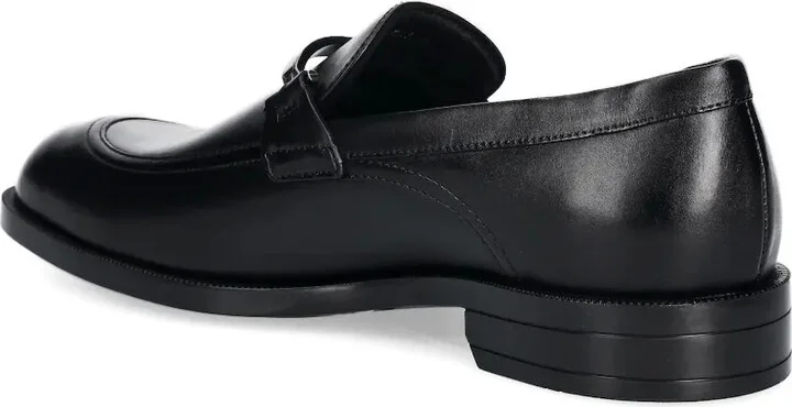 Metal-Bar Leather Loafers - Image 4