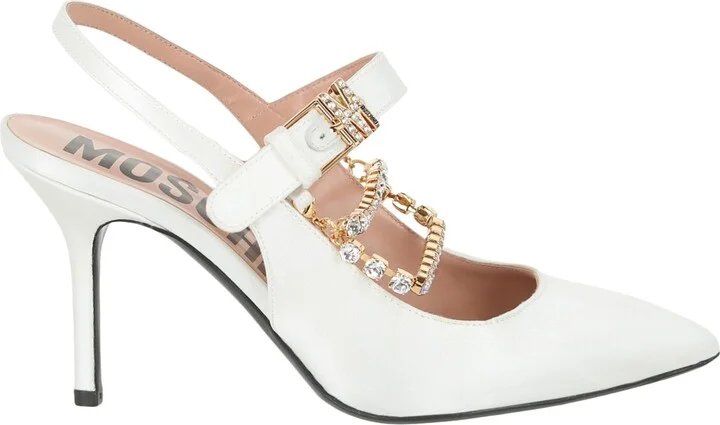 Metal Chain Slingback Pump - Image 4
