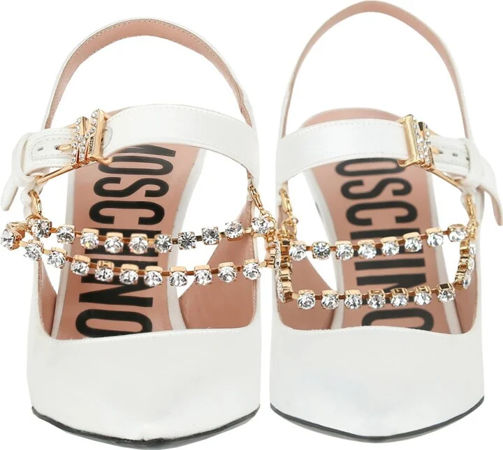 Metal Chain Slingback Pump - Image 6