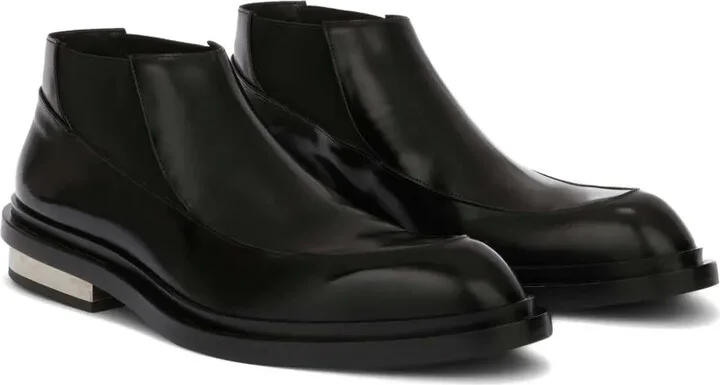 Metal-Detail Leather Boots - Image 2