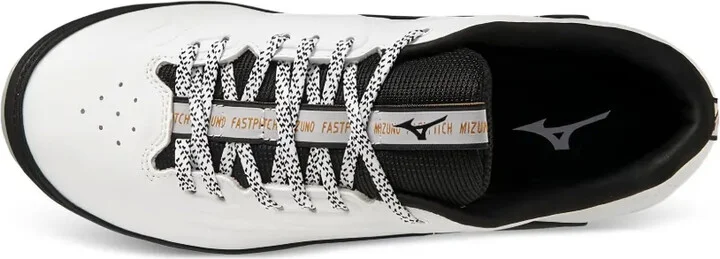 Metal Softball Cleats "White/Black" sneakers - Image 2