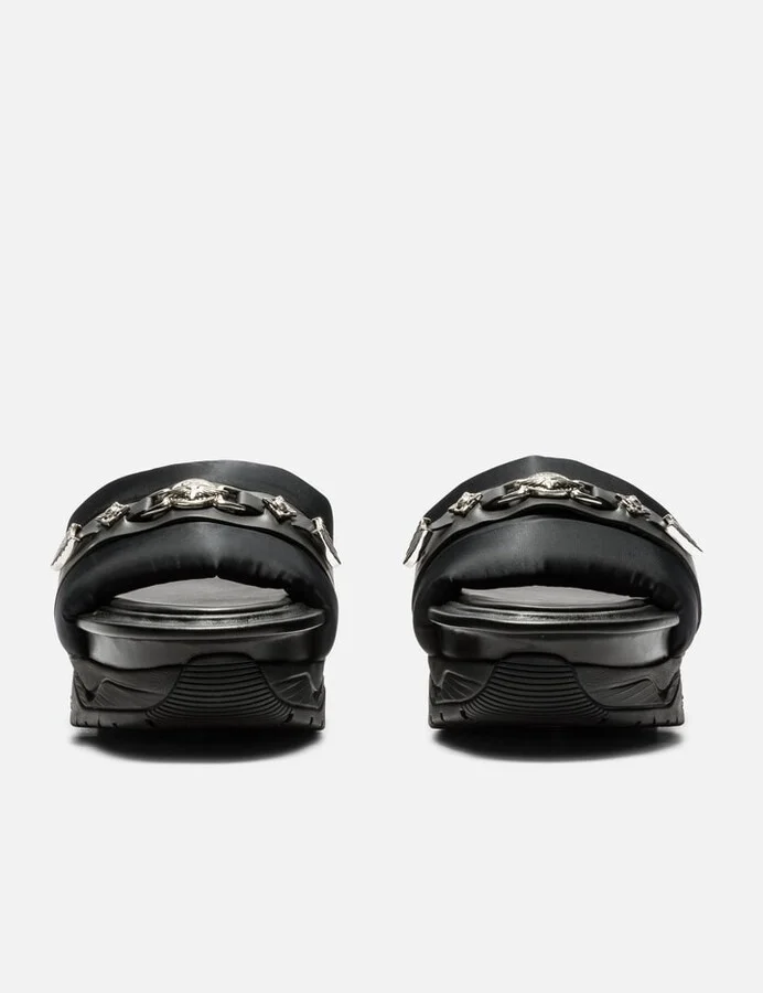 Metal Stud Platform Sandals - Image 2