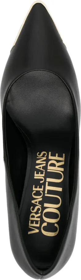 Metal-Toe 85mm Leather Pumps - Image 4