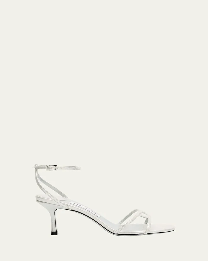 Metallic 1998 Leo Ankle-Strap Sandals