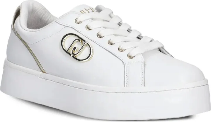 Metallic-Accent Platform Sneakers - Image 2