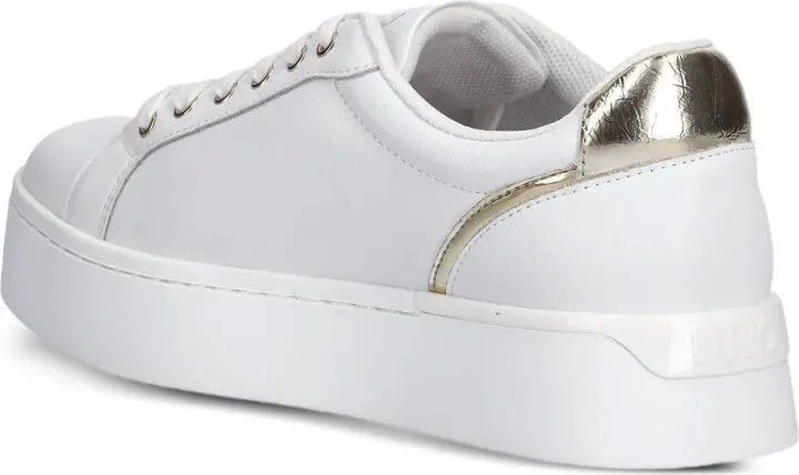 Metallic-Accent Platform Sneakers - Image 3