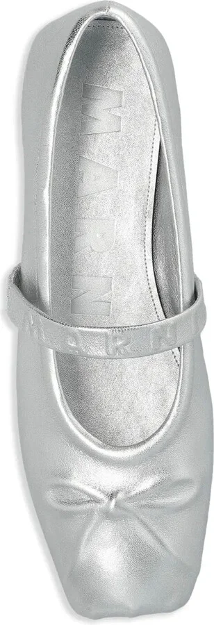 Metallic Ballerina Shoes - Image 4