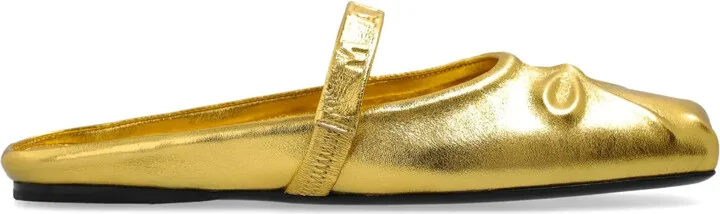 Metallic Ballerina Shoes