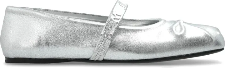 Metallic Ballerina Shoes