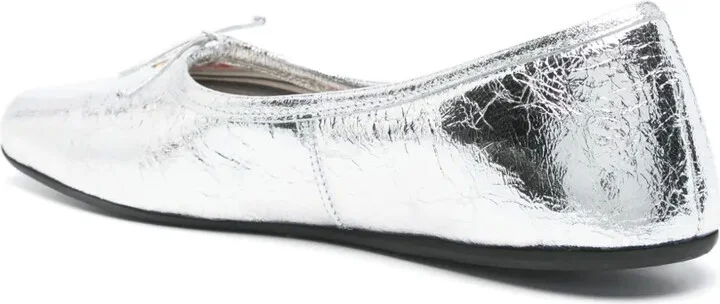 Metallic Ballet Flats - Image 3