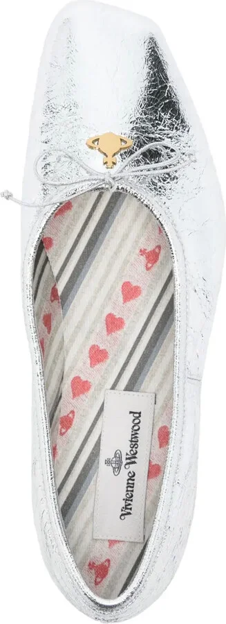 Metallic Ballet Flats - Image 4
