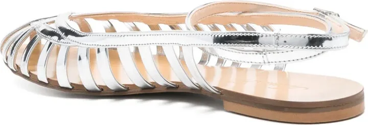 Metallic Ballet Flats - Image 3