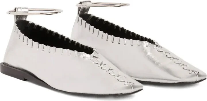 Metallic Ballet Flats - Image 2