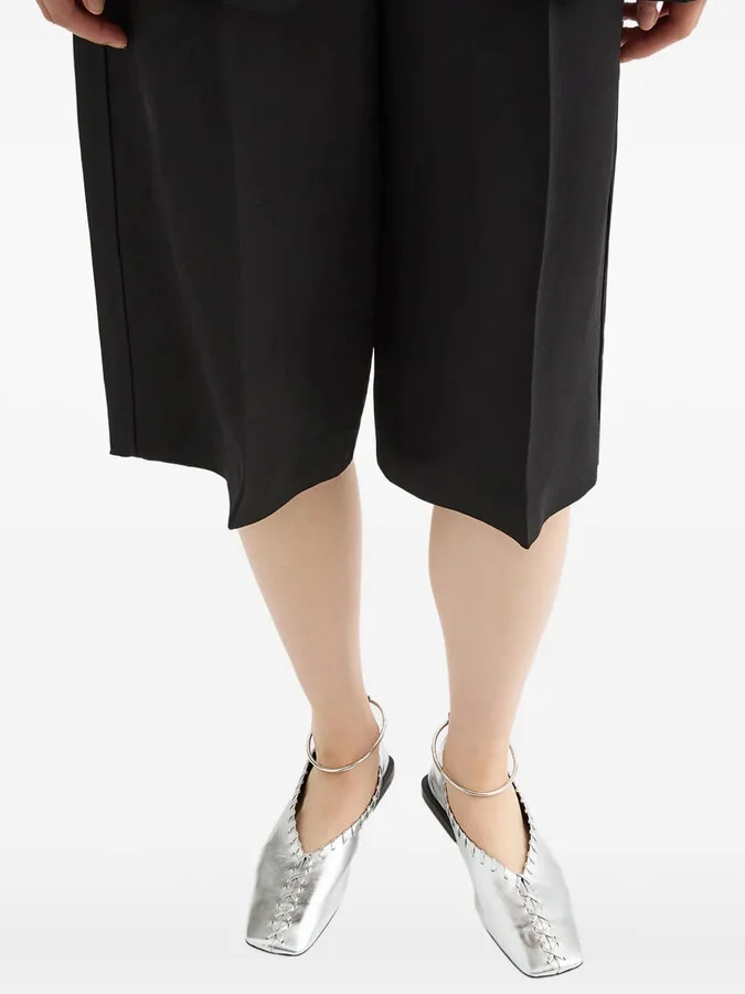 Metallic Ballet Flats - Image 4