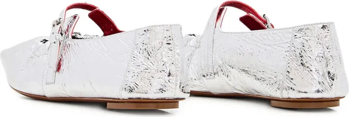 Metallic Ballet Flats - Image 3