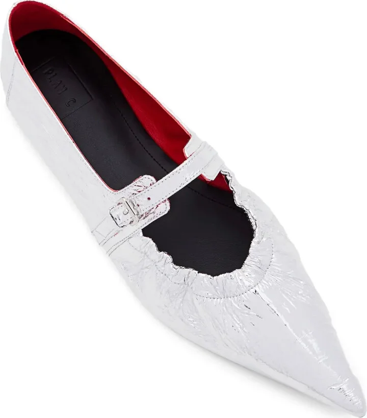Metallic Ballet Flats - Image 4