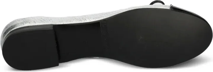 Metallic Bow Ballet Flats - Image 5
